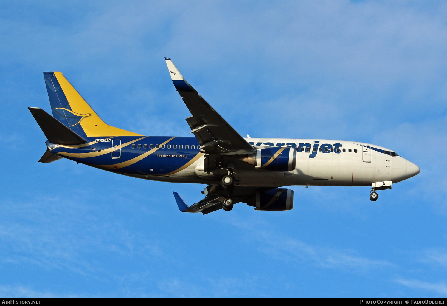 Aircraft Photo of LZ-SIA | Boeing 737-3H4 | TayaranJet | AirHistory.net #527782