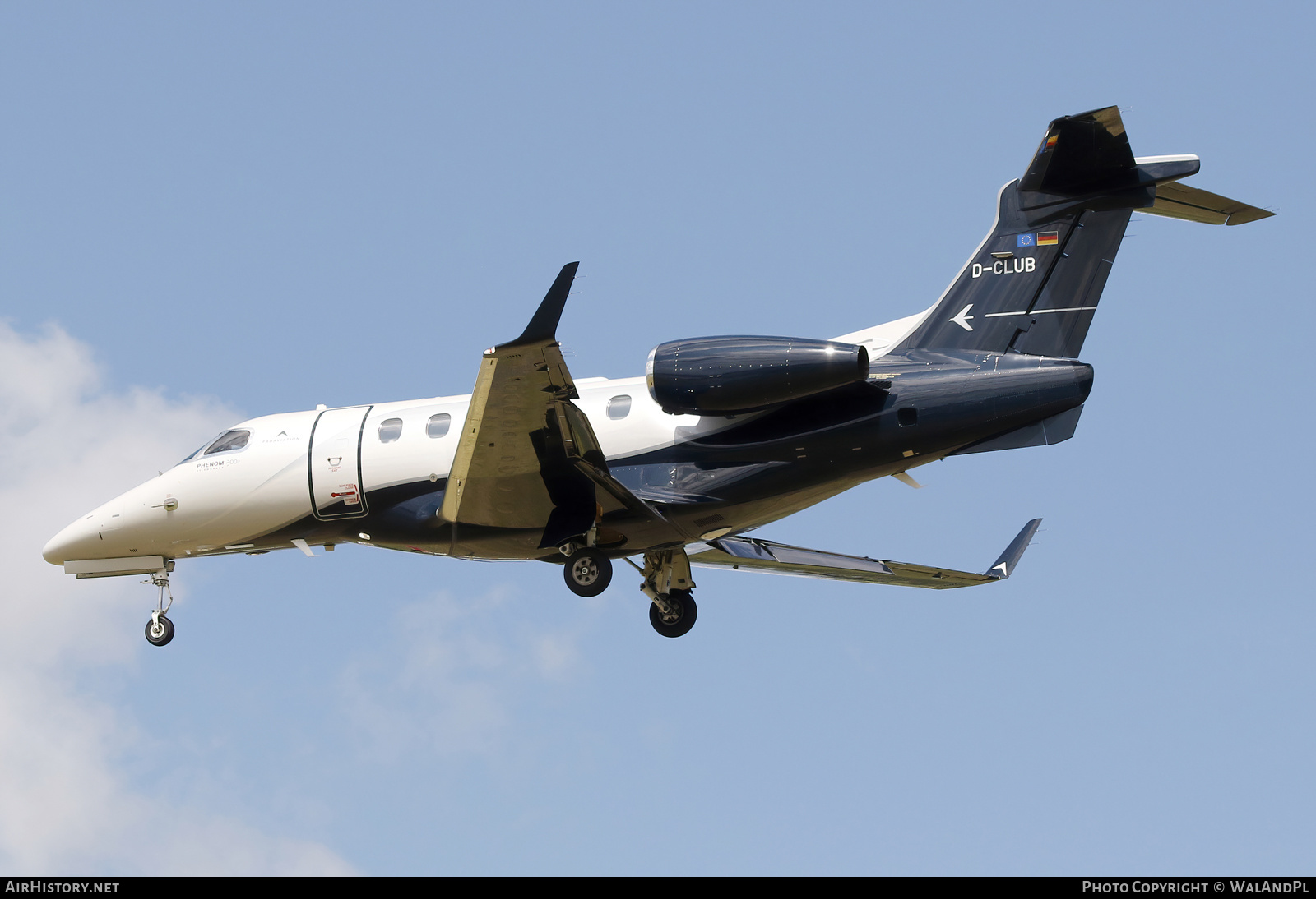 Aircraft Photo of D-CLUB | Embraer EMB-505 Phenom 300E | PadAviation | AirHistory.net #527786