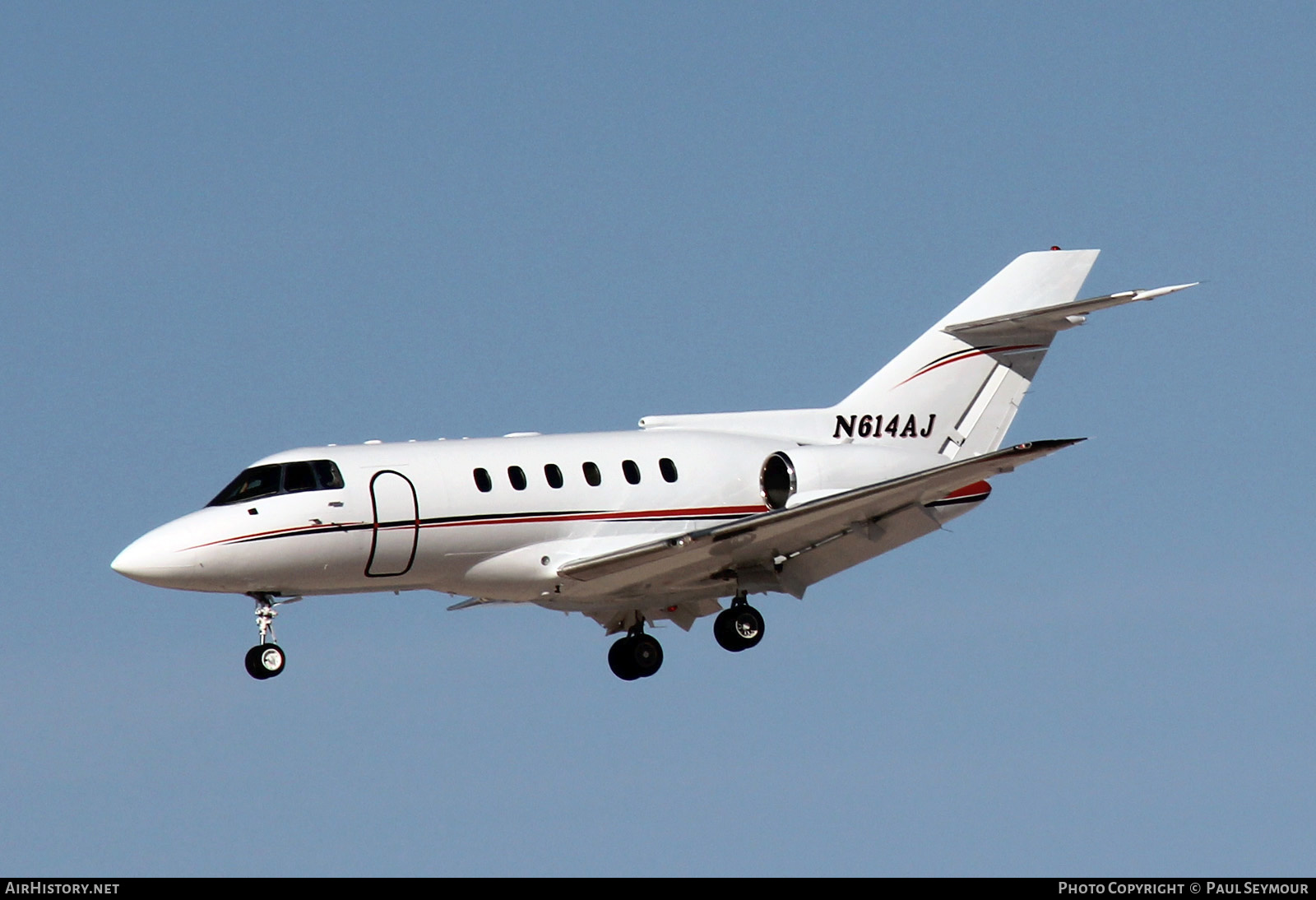 Aircraft Photo of N614AJ | British Aerospace BAe-125-800A | AirHistory.net #527807