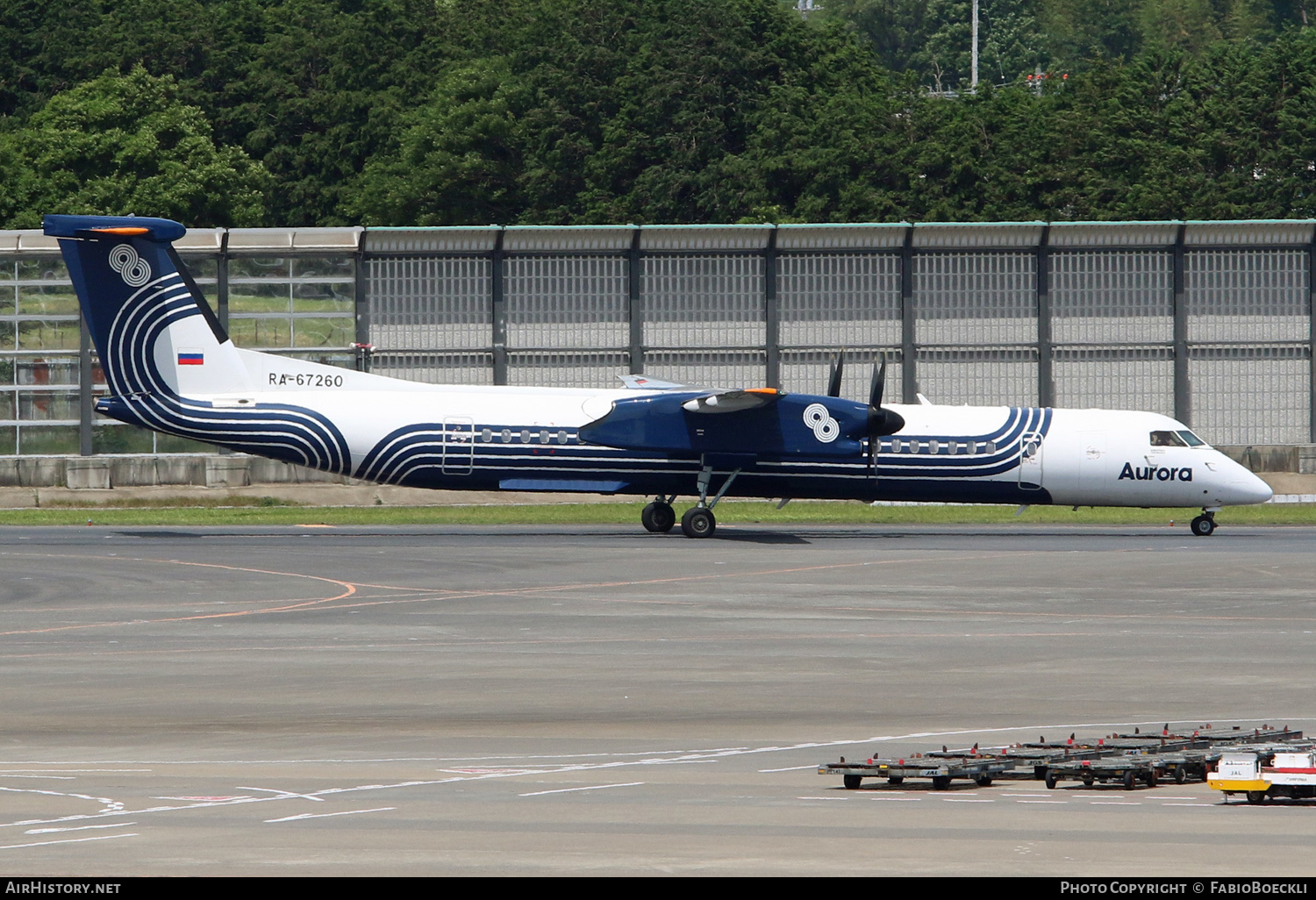 Aircraft Photo of RA-67260 | Bombardier DHC-8-402 Dash 8 | Aurora Airlines | AirHistory.net #527808