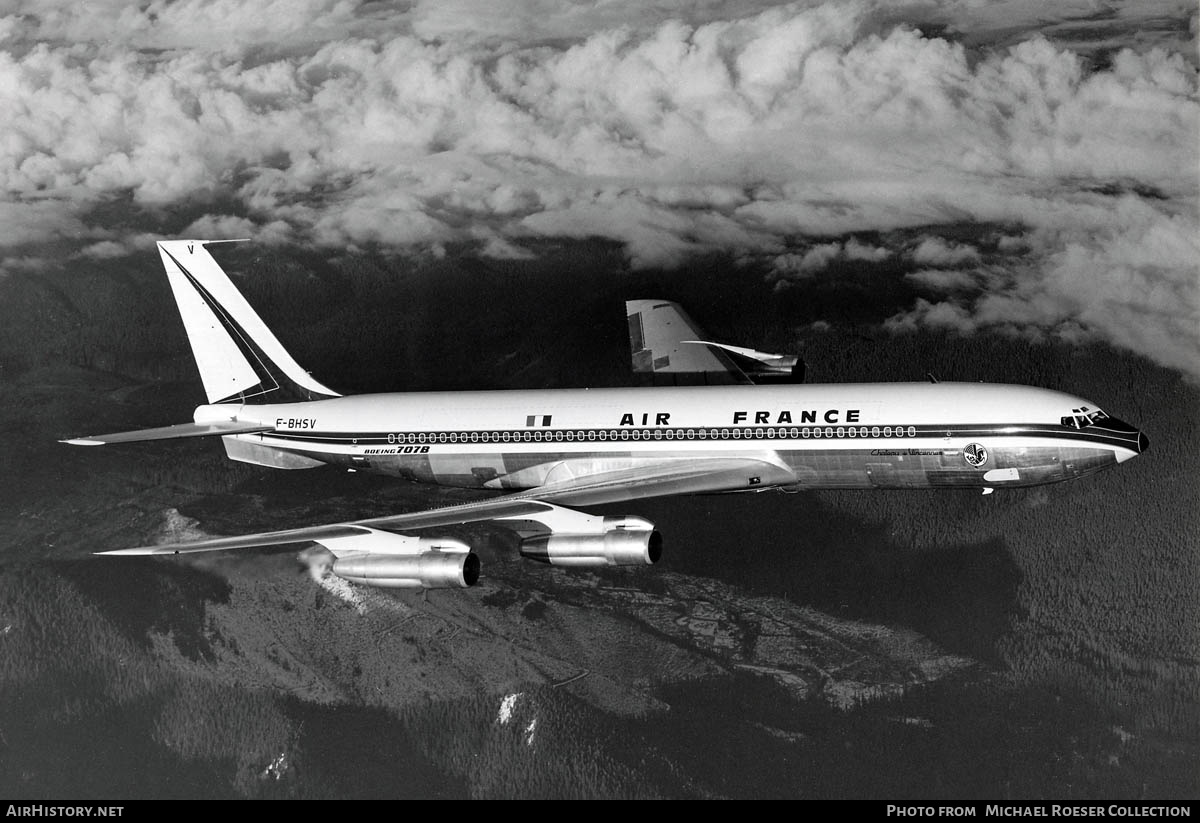Aircraft Photo of F-BHSV | Boeing 707-328B | Air France | AirHistory.net #527809