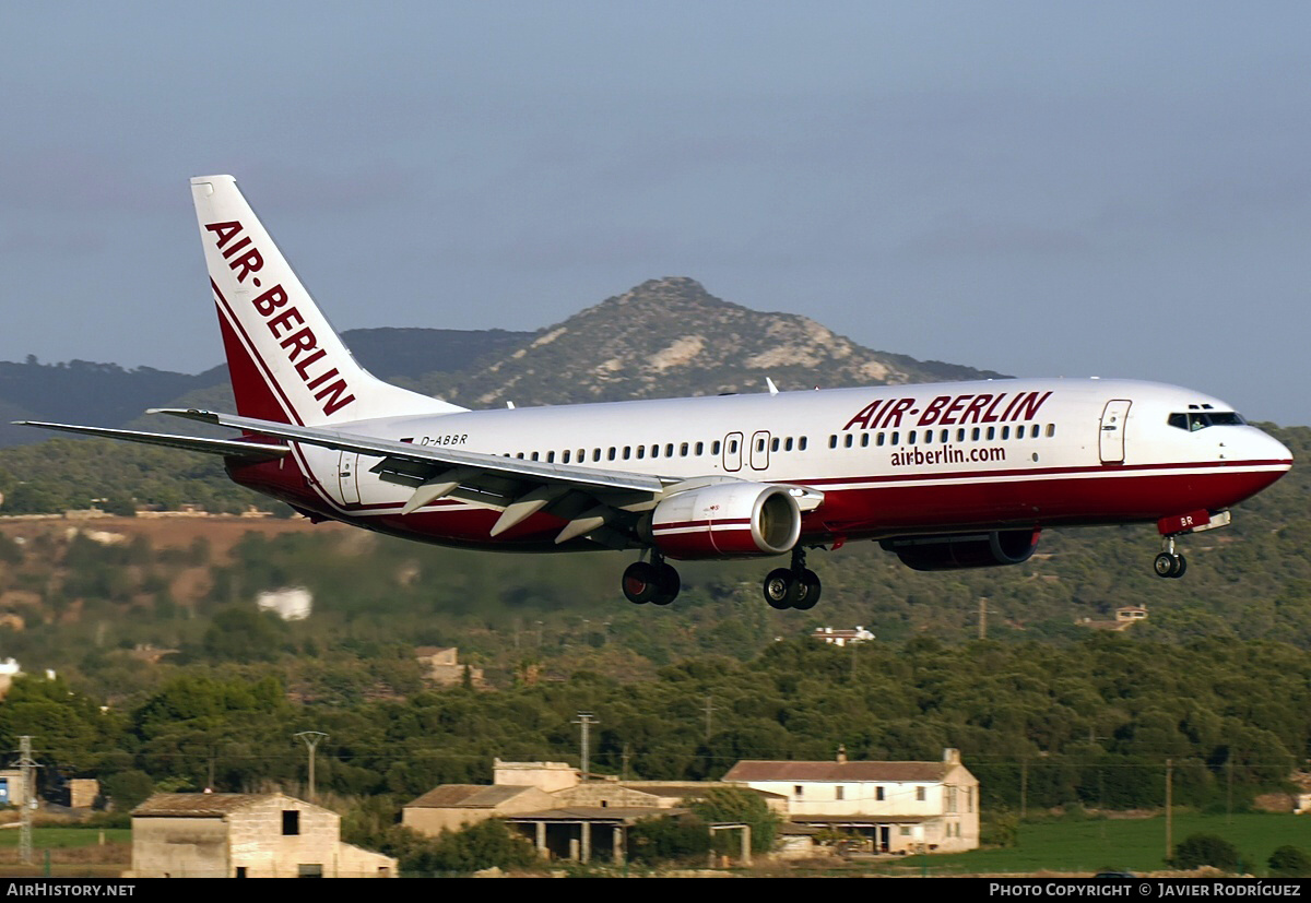 Aircraft Photo of D-ABBR | Boeing 737-85F | Air Berlin | AirHistory.net #527811