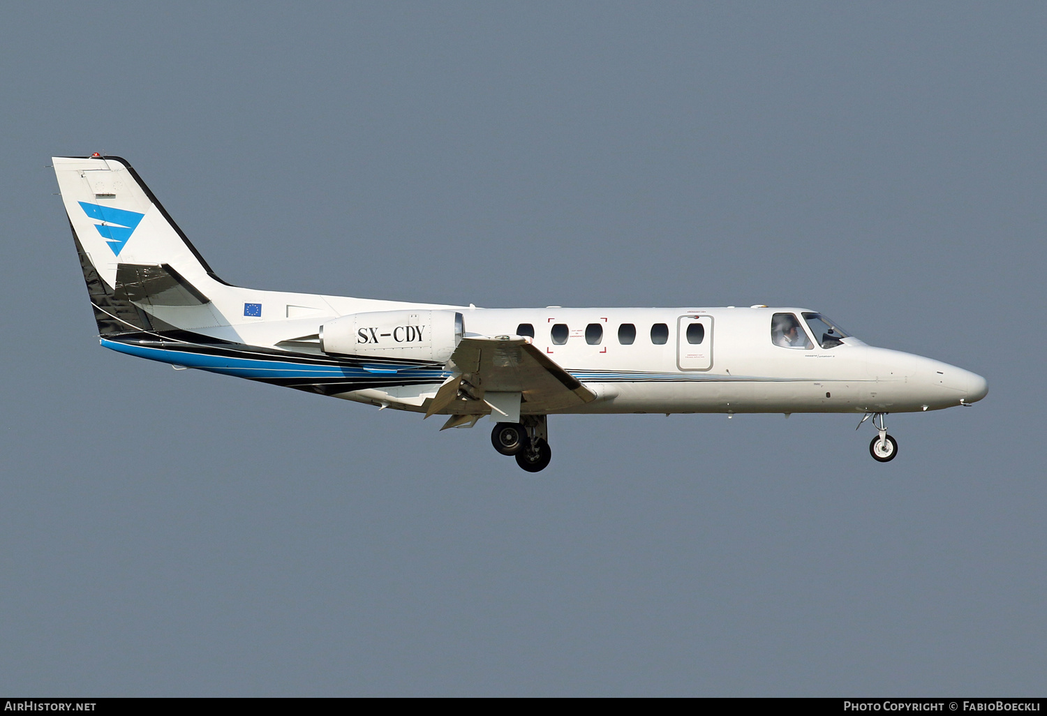 Aircraft Photo of SX-CDY | Cessna 551 Citation II/SP | AirHistory.net #527812