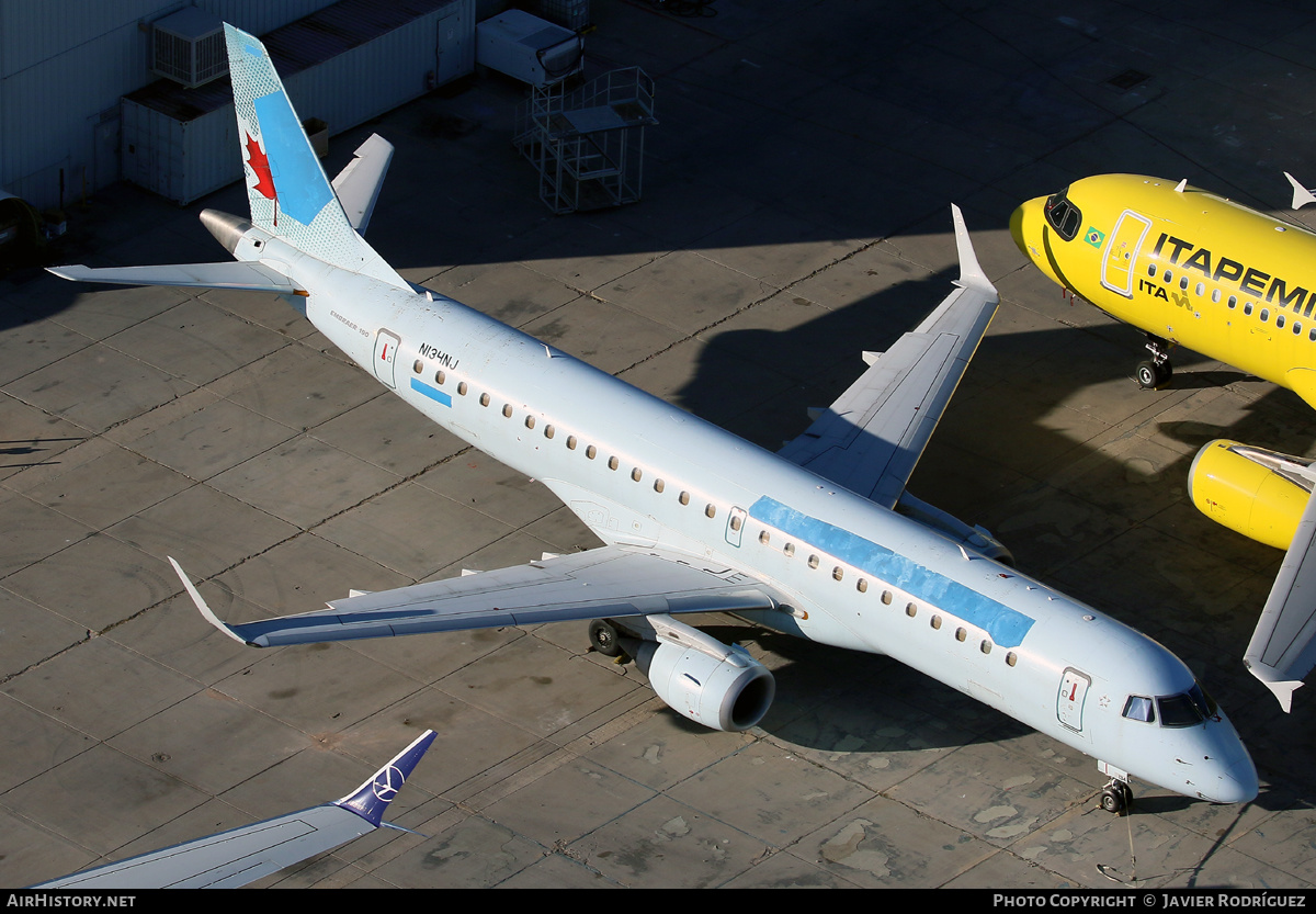 Aircraft Photo of N134NJ | Embraer 190AR (ERJ-190-100IGW) | AirHistory.net #527819