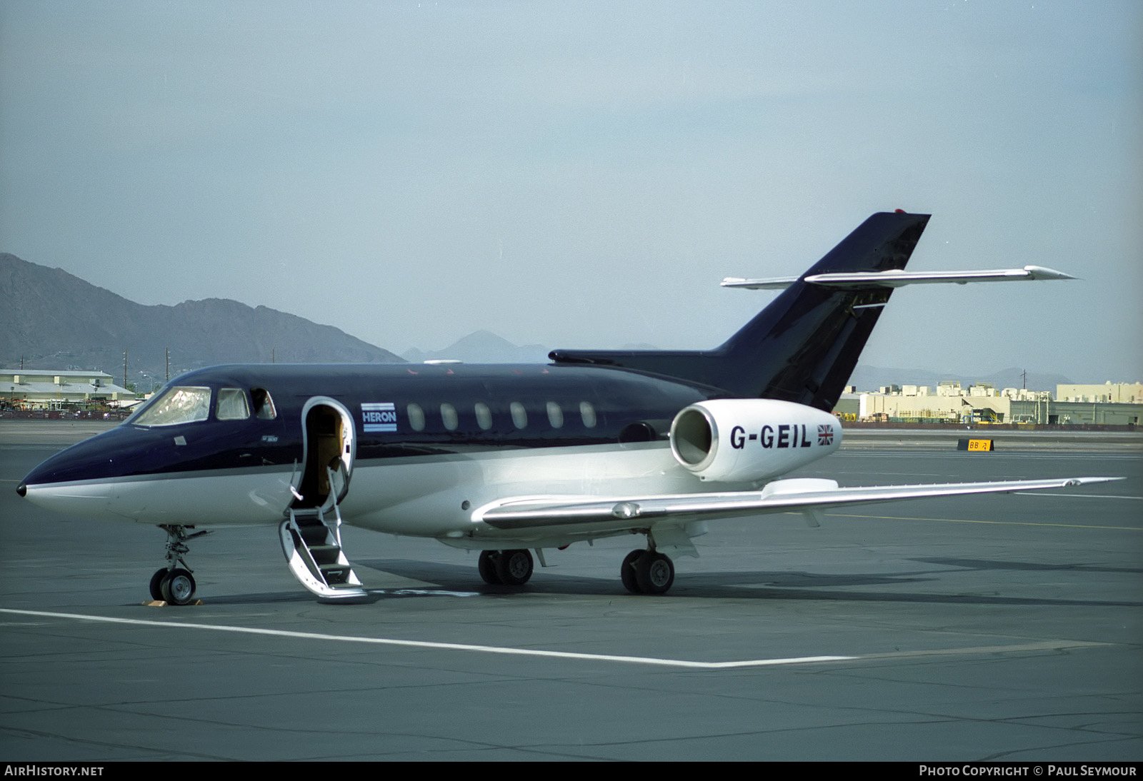 Aircraft Photo of G-GEIL | British Aerospace BAe-125-800B | Heron Managements | AirHistory.net #527828