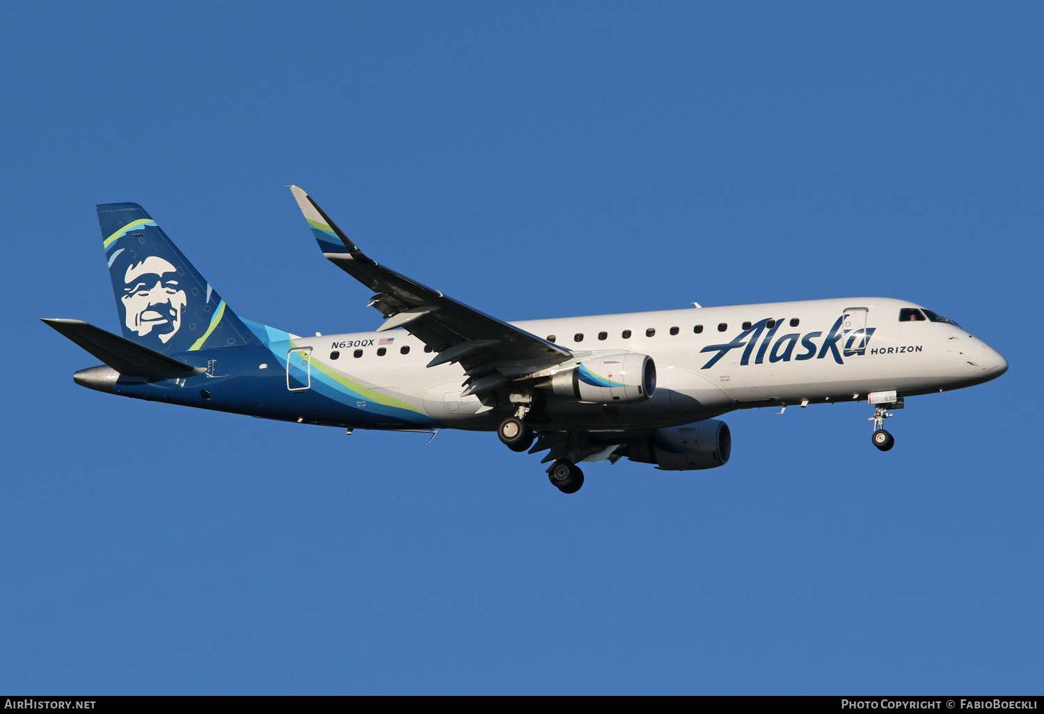 Aircraft Photo of N630QX | Embraer 175LR (ERJ-170-200LR) | Alaska Airlines | AirHistory.net #527831