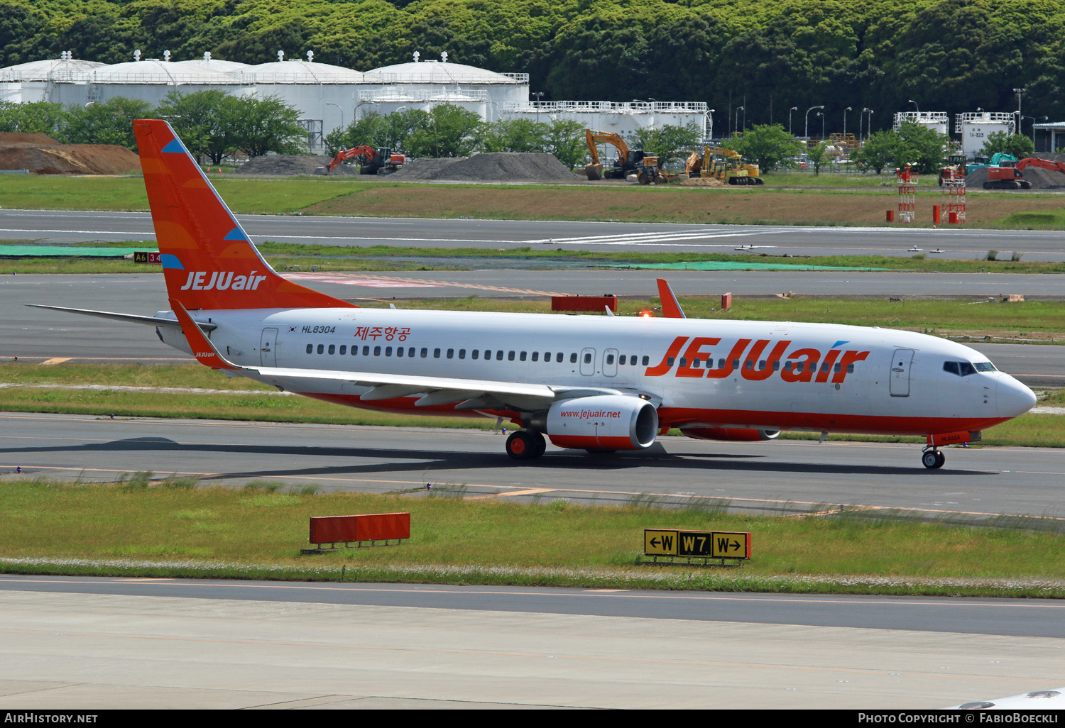 Aircraft Photo of HL8304 | Boeing 737-8JP | Jeju Air | AirHistory.net #527844