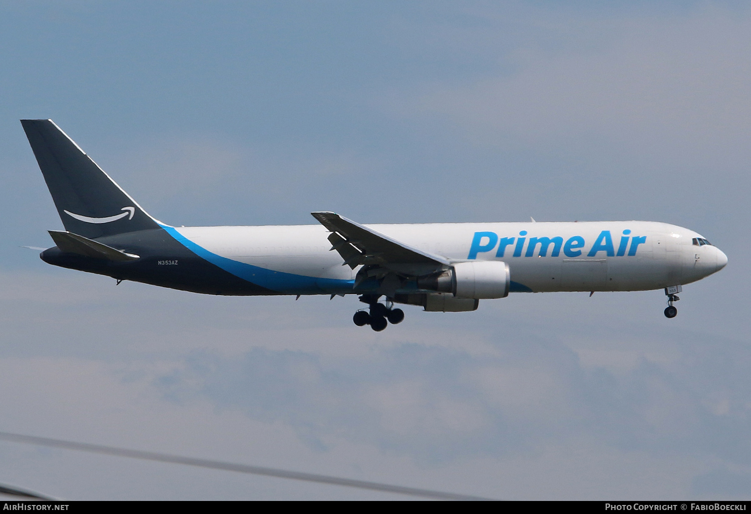 Aircraft Photo of N353AZ | Boeing 767-323/ER(BDSF) | Prime Air | AirHistory.net #527854