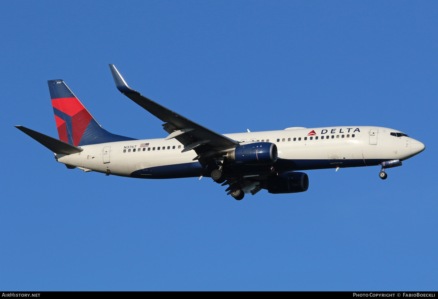 Aircraft Photo of N3767 | Boeing 737-832 | Delta Air Lines | AirHistory.net #527878