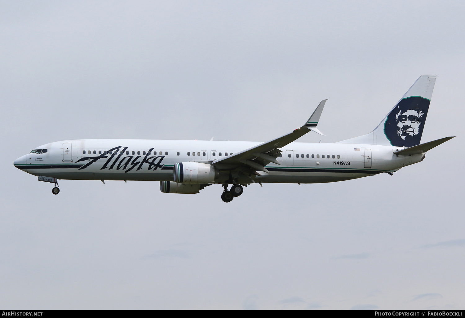 Aircraft Photo of N419AS | Boeing 737-990/ER | Alaska Airlines | AirHistory.net #527885
