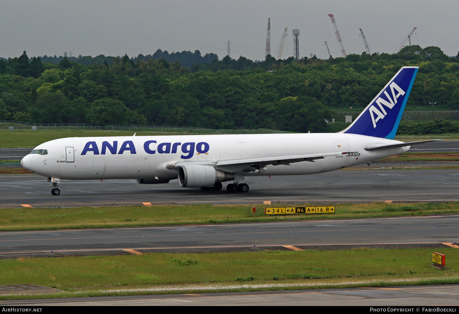 Aircraft Photo of JA8323 | Boeing 767-381/ER | All Nippon Airways - ANA Cargo | AirHistory.net #527888