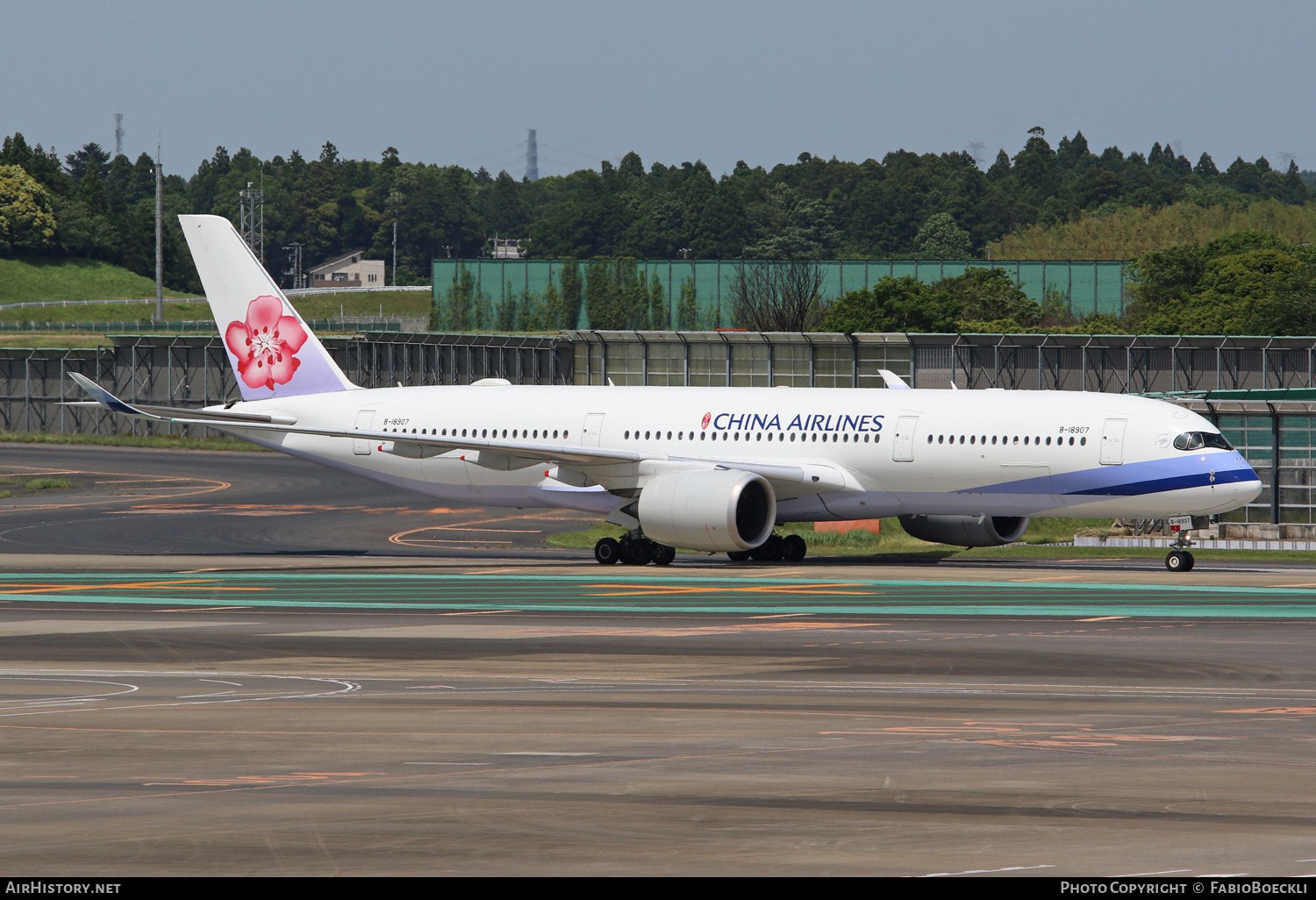 Aircraft Photo of B-18907 | Airbus A350-941 | China Airlines | AirHistory.net #527893