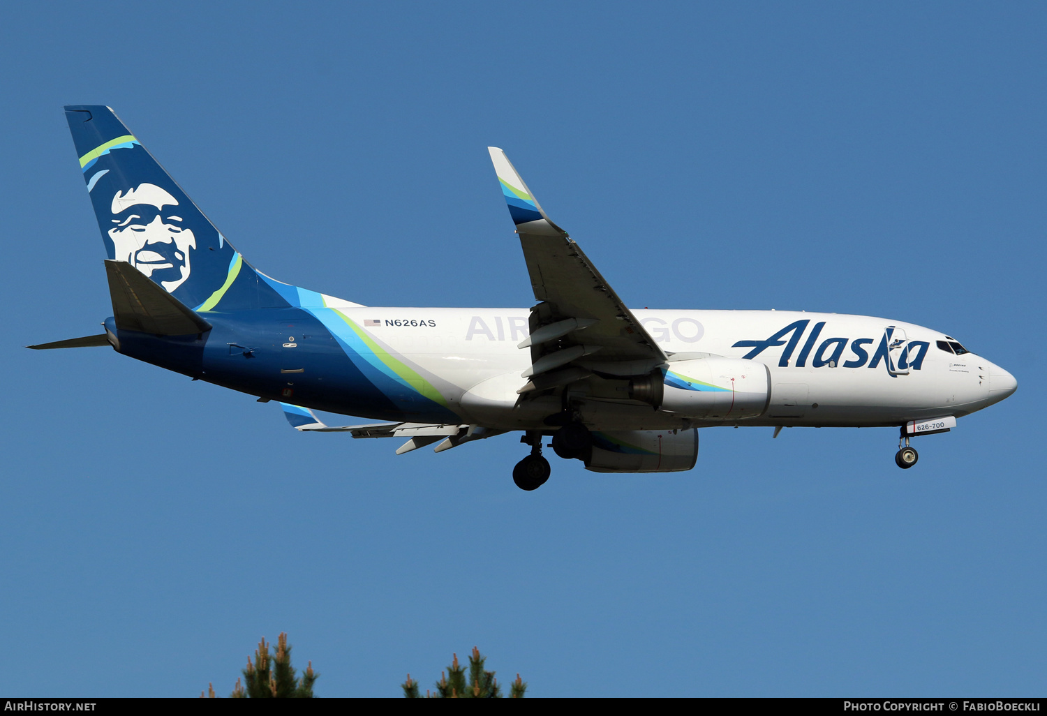 Aircraft Photo of N626AS | Boeing 737-790 (BDSF) | Alaska Air Cargo | AirHistory.net #527897