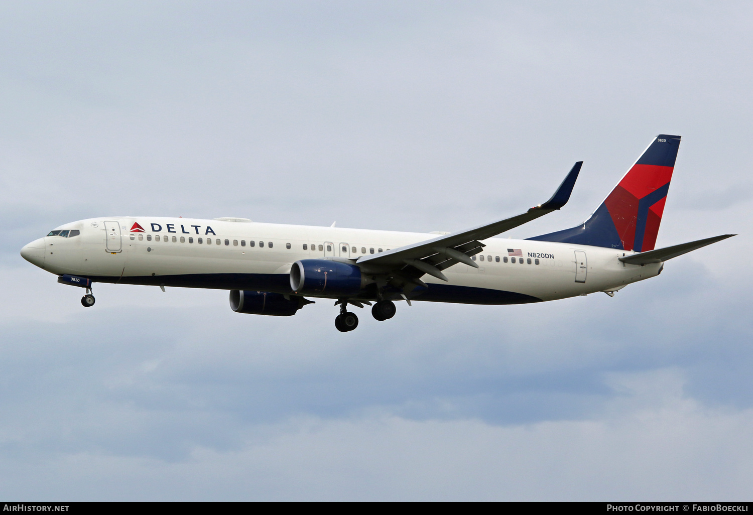 Aircraft Photo of N820DN | Boeing 737-932/ER | Delta Air Lines | AirHistory.net #527907