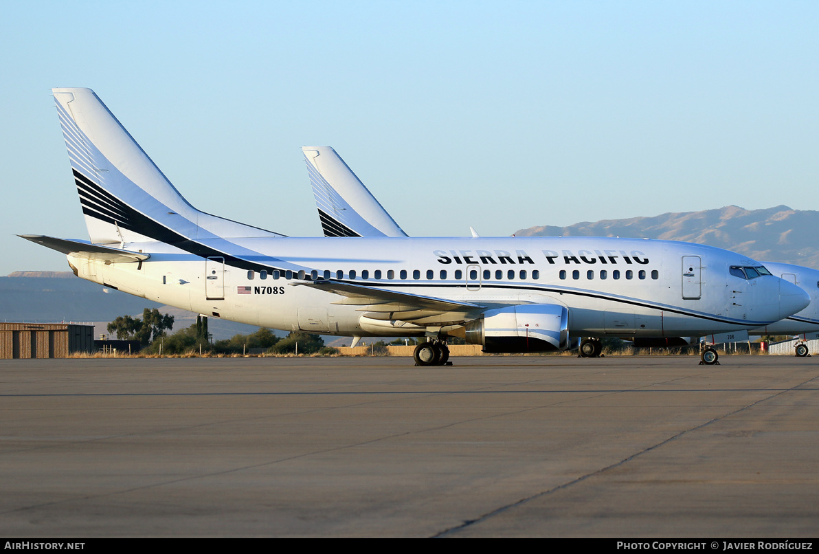 Aircraft Photo of N708S | Boeing 737-528 | Sierra Pacific Airlines | AirHistory.net #527921