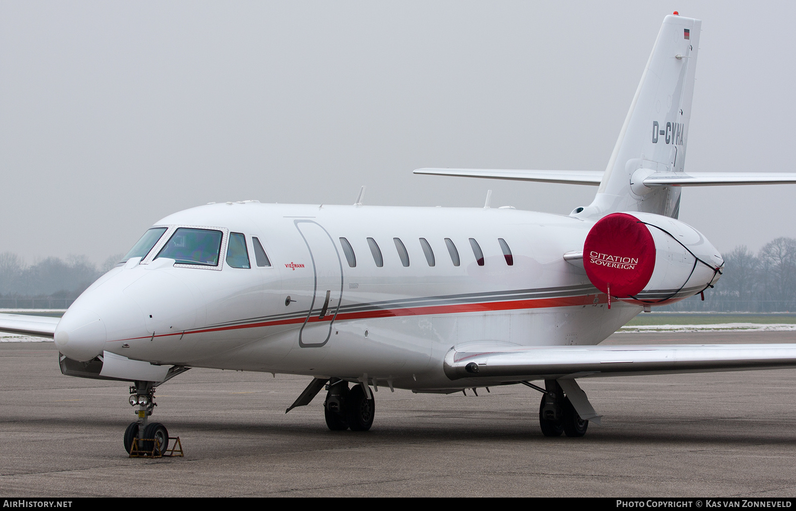 Aircraft Photo of D-CVHA | Cessna 680 Citation Sovereign | Viessmann Climate Solutions | AirHistory.net #527926