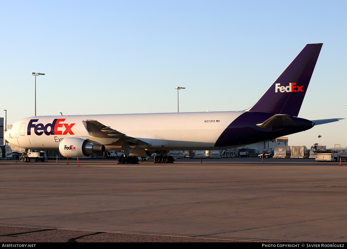 Aircraft Photo of N273FE | Boeing 767-3S2F/ER | FedEx Express | AirHistory.net #527928