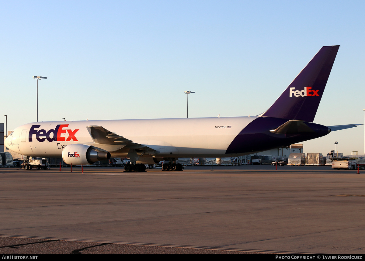 Aircraft Photo of N273FE | Boeing 767-3S2F/ER | FedEx Express - Federal Express | AirHistory.net #527928