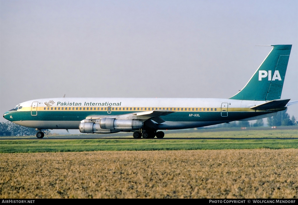 Aircraft Photo of AP-AXL | Boeing 720-047B | Pakistan International Airlines - PIA | AirHistory.net #527956