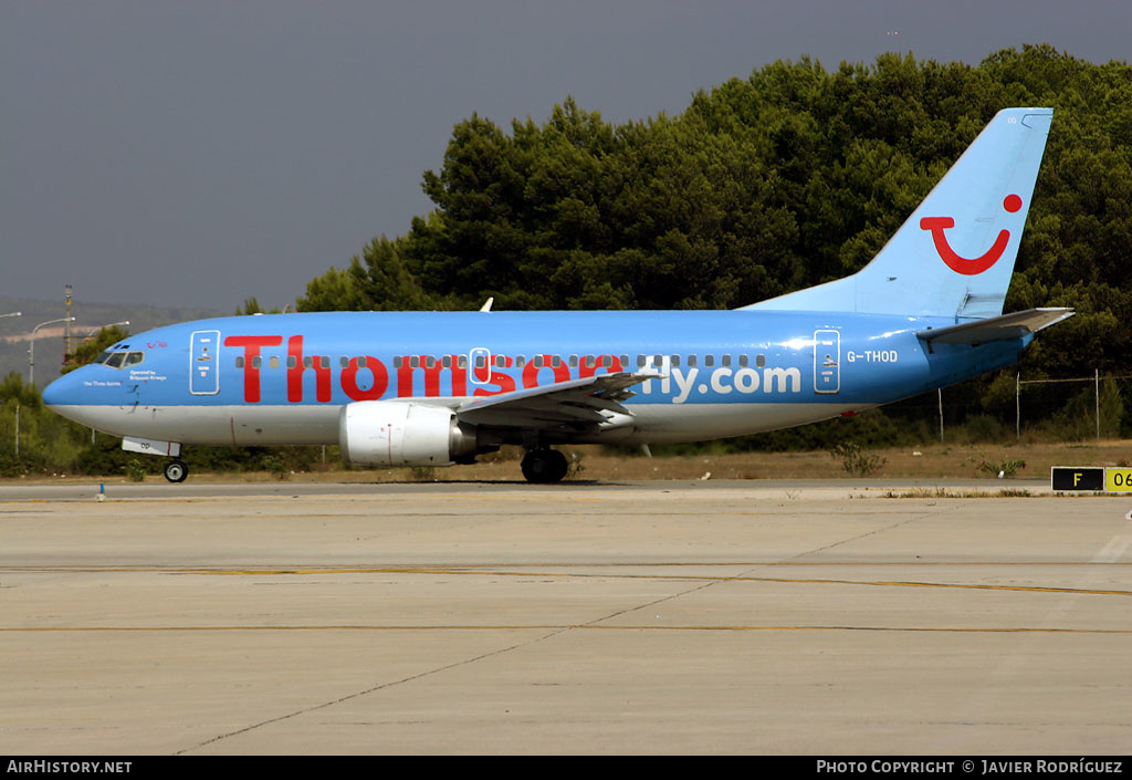 Aircraft Photo of G-THOD | Boeing 737-59D | Thomsonfly | AirHistory.net #527959