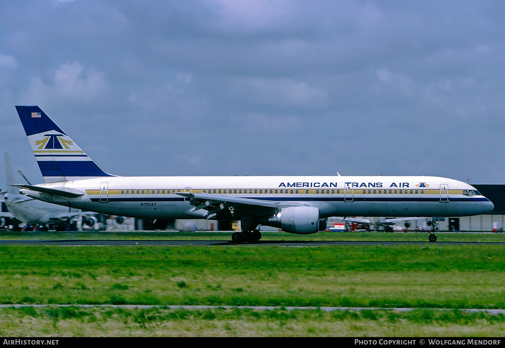 Aircraft Photo of N755AT | Boeing 757-2Q8 | American Trans Air - ATA | AirHistory.net #527964