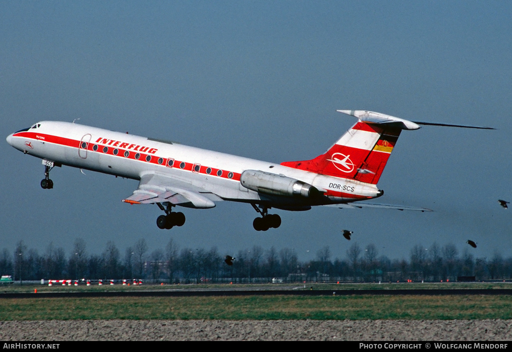 Aircraft Photo of DDR-SCS | Tupolev Tu-134A | Interflug | AirHistory.net #527986