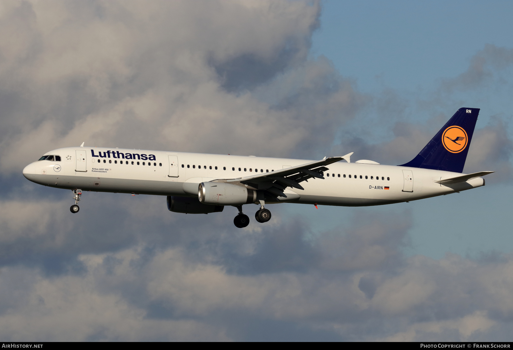 Aircraft Photo of D-AIRN | Airbus A321-131 | Lufthansa | AirHistory.net #527992