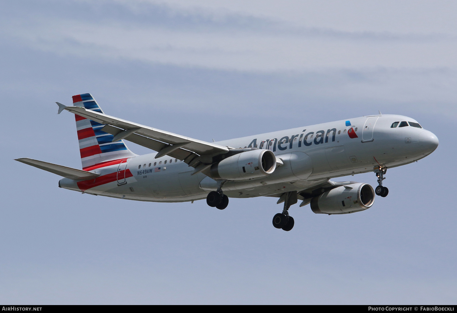 Aircraft Photo of N649AW | Airbus A320-232 | American Airlines | AirHistory.net #527996