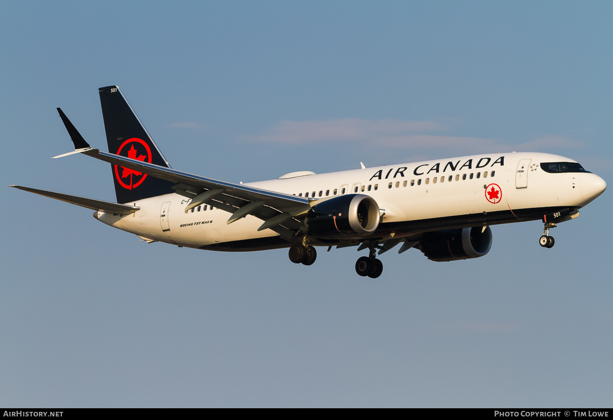 Aircraft Photo of C-FTJV | Boeing 737-8 Max 8 | Air Canada | AirHistory.net #527998