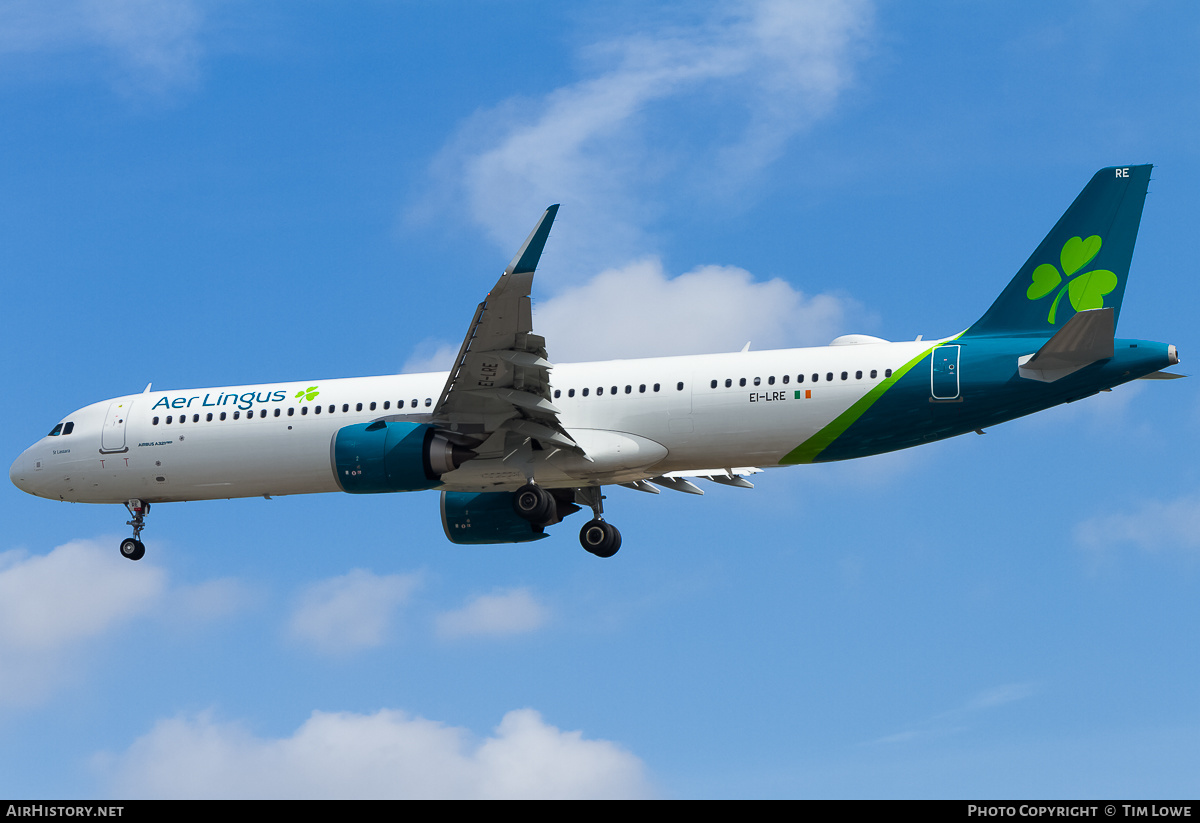 Aircraft Photo of EI-LRE | Airbus A321-253NX | Aer Lingus | AirHistory.net #528002