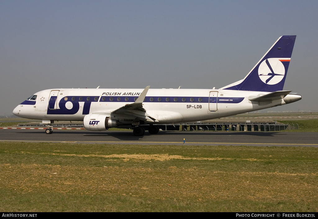 Aircraft Photo of SP-LDB | Embraer 170STD (ERJ-170-100STD) | LOT Polish Airlines - Polskie Linie Lotnicze | AirHistory.net #528005