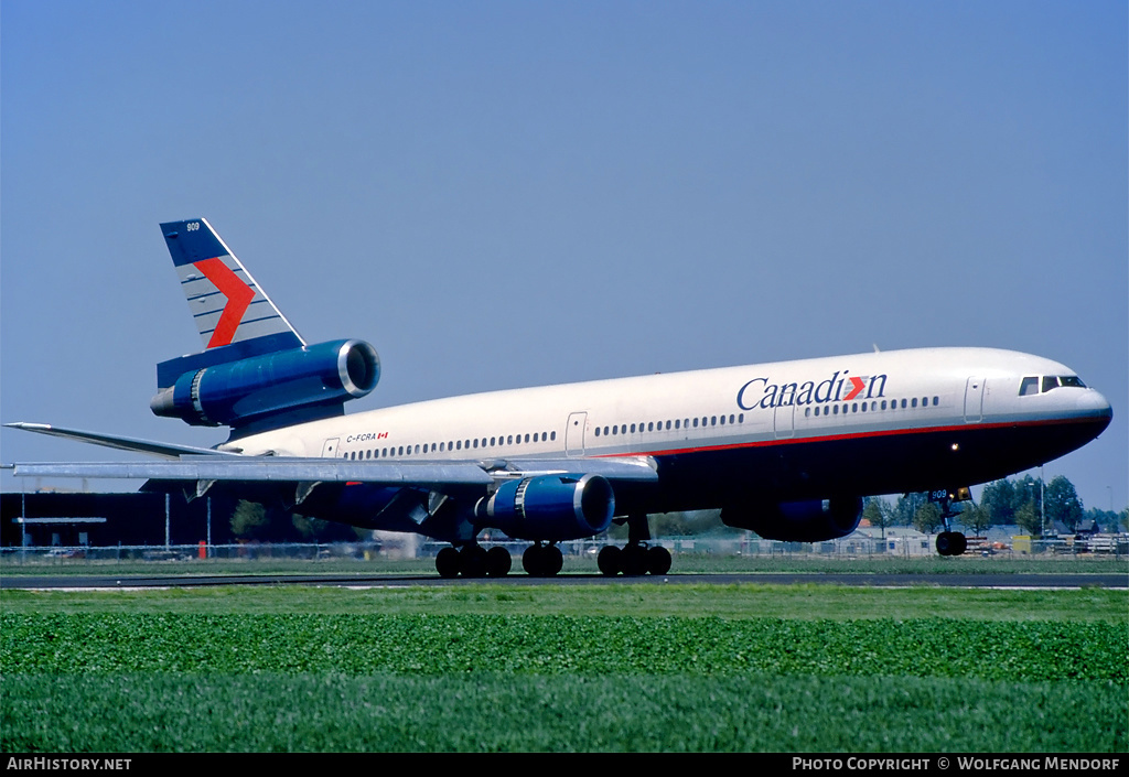 Aircraft Photo of C-FCRA | McDonnell Douglas DC-10-30 | Canadian Airlines | AirHistory.net #528006