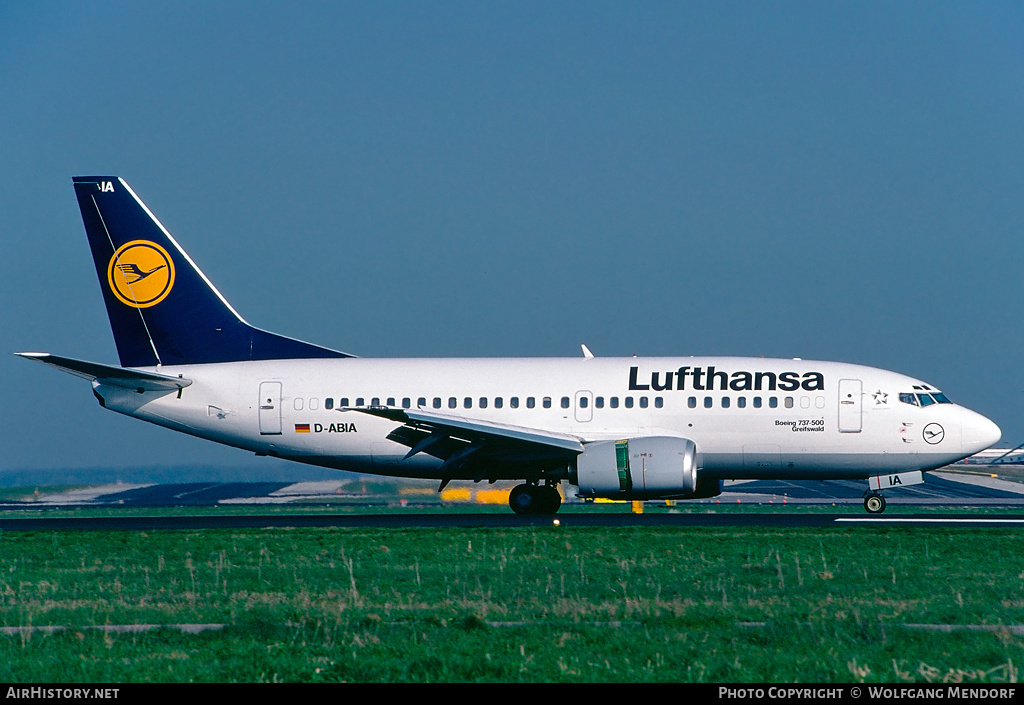 Aircraft Photo of D-ABIA | Boeing 737-530 | Lufthansa | AirHistory.net #528010