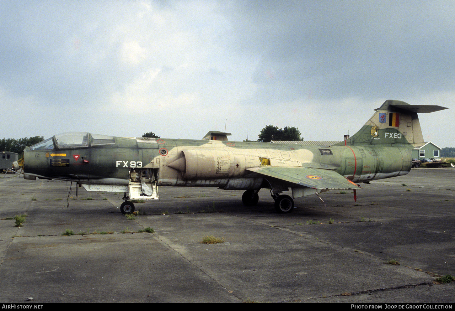 Aircraft Photo of FX93 | Lockheed F-104G Starfighter | Belgium - Air Force | AirHistory.net #528025
