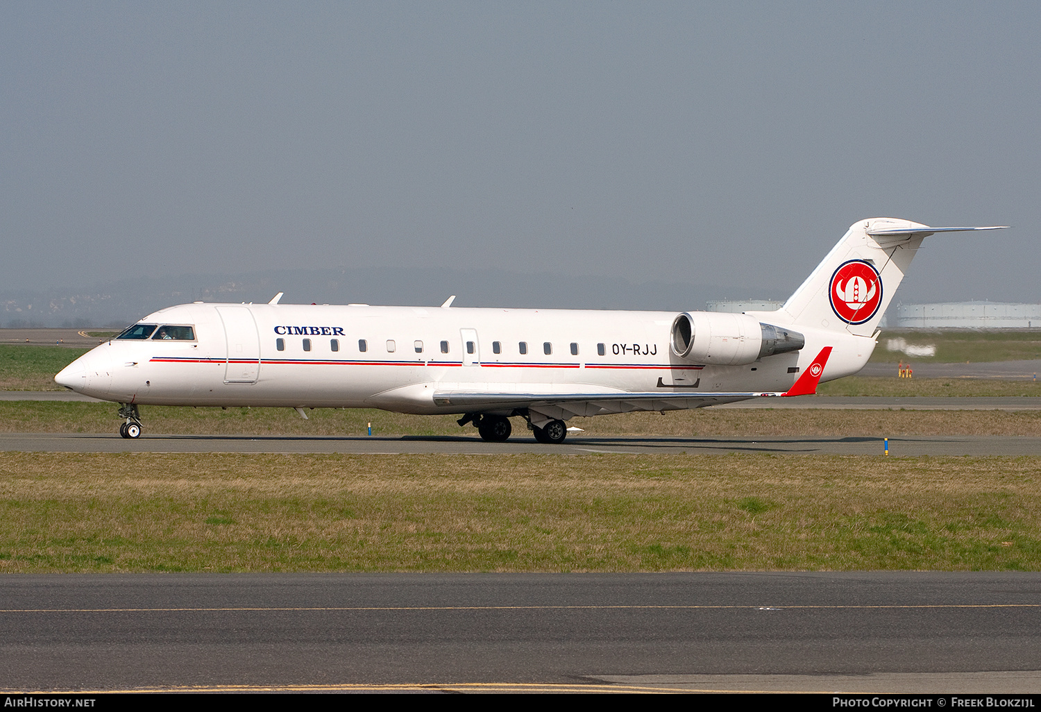 Aircraft Photo of OY-RJJ | Bombardier CRJ-200ER (CL-600-2B19) | Cimber Air | AirHistory.net #528028