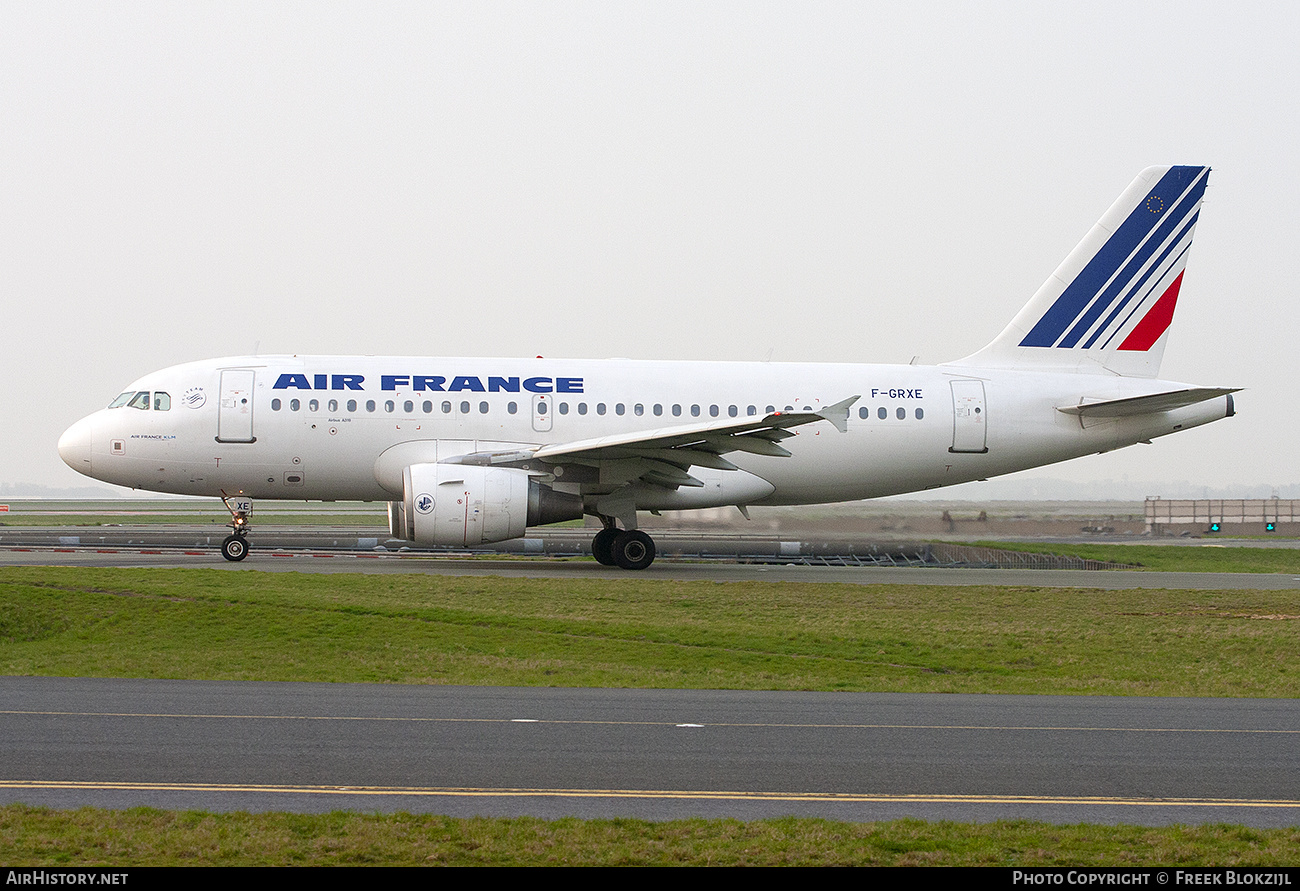 Aircraft Photo of F-GRXE | Airbus A319-111 | Air France | AirHistory.net #528029