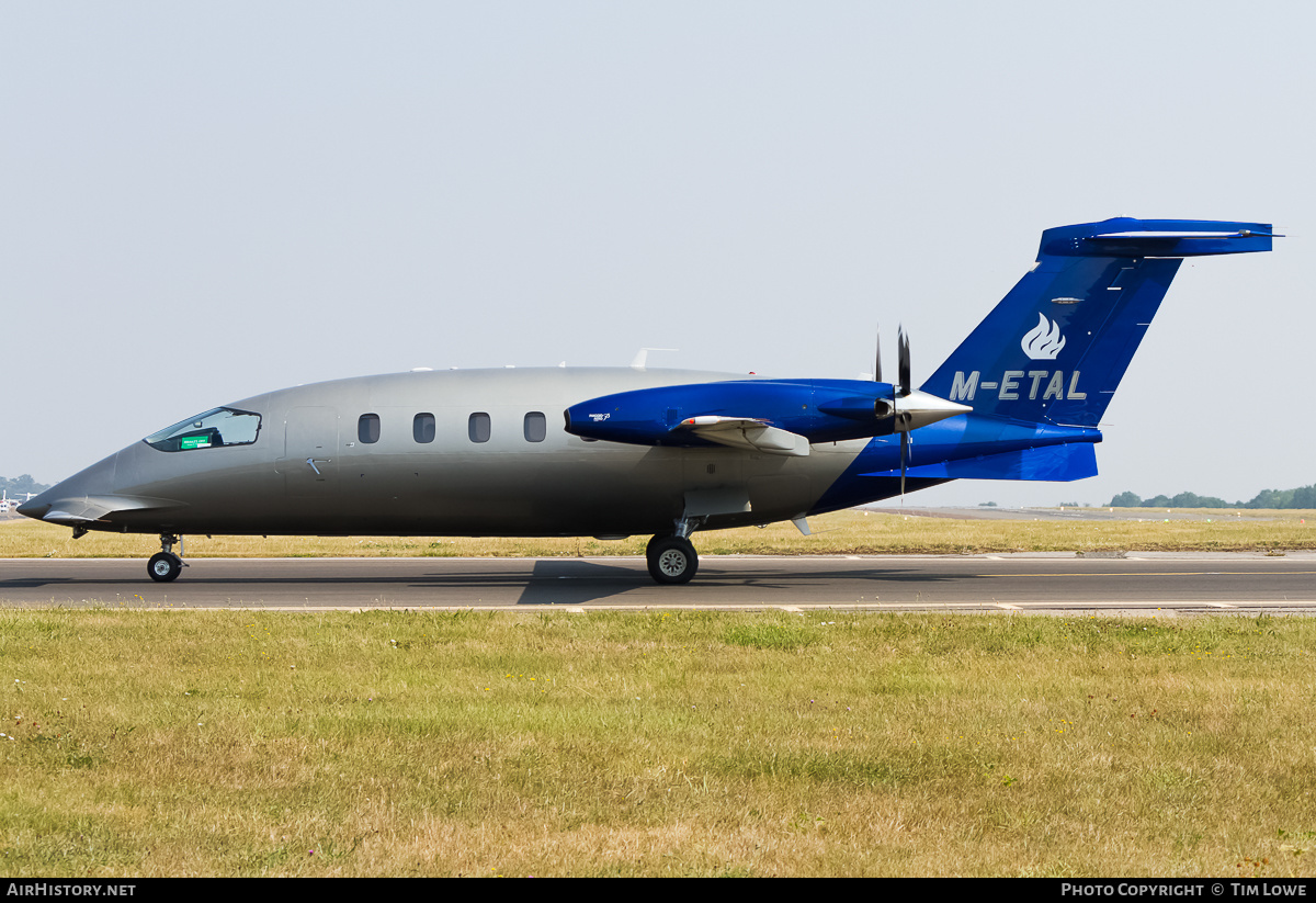 Aircraft Photo of M-ETAL | Piaggio P-180AM Avanti | AirHistory.net #528040