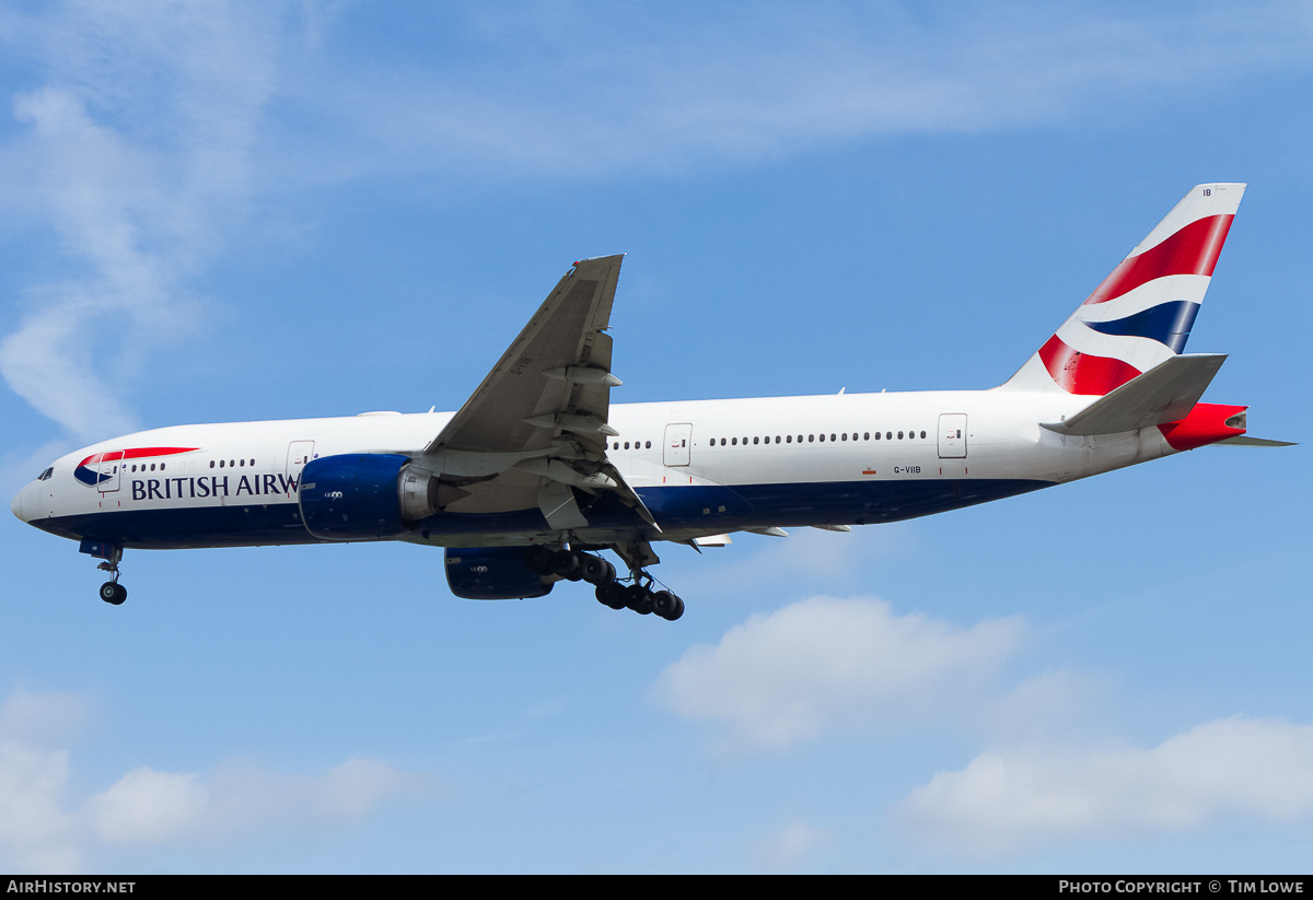 Aircraft Photo of G-VIIB | Boeing 777-236/ER | British Airways | AirHistory.net #528042
