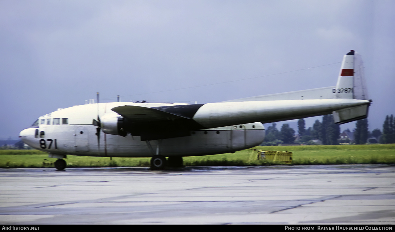 Aircraft Photo of 53-7871 / 0-37871 | Fairchild C-119G Flying Boxcar | Morocco - Air Force | AirHistory.net #528050