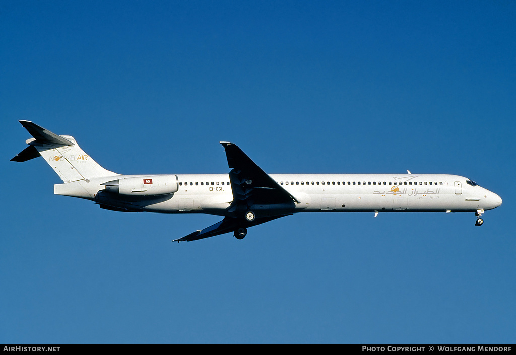 Aircraft Photo of EI-CGI | McDonnell Douglas MD-83 (DC-9-83) | Nouvelair Tunisie | AirHistory.net #528067