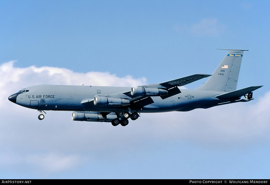 Aircraft Photo of 57-1431 / 71431 | Boeing KC-135E/ARR Stratotanker | USA - Air Force | AirHistory.net #528069