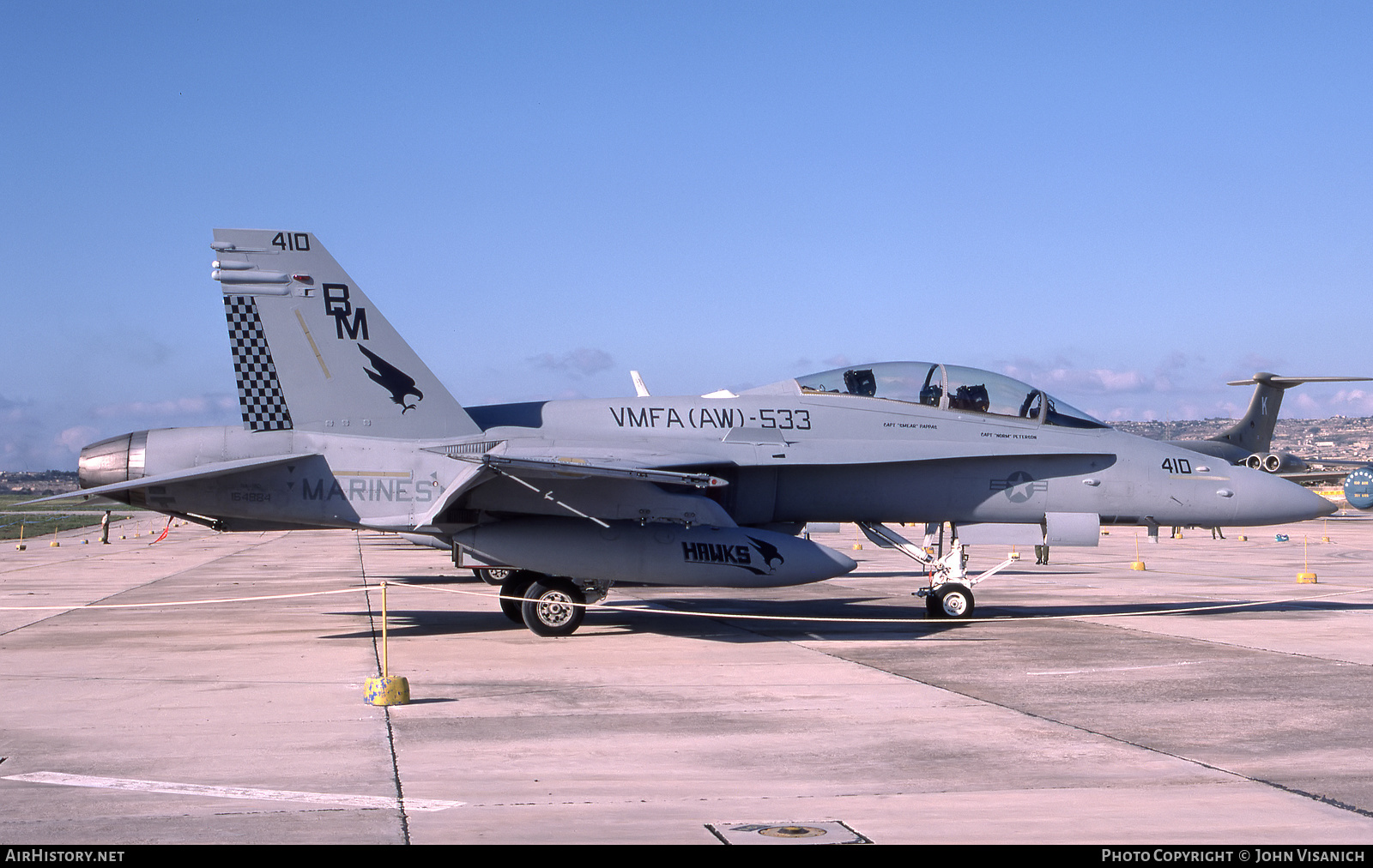 Aircraft Photo of 164884 | McDonnell Douglas F/A-18D Hornet | USA - Marines | AirHistory.net #528081