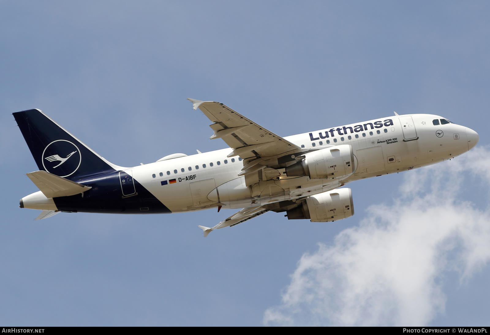Aircraft Photo of D-AIBF | Airbus A319-112 | Lufthansa | AirHistory.net #528090