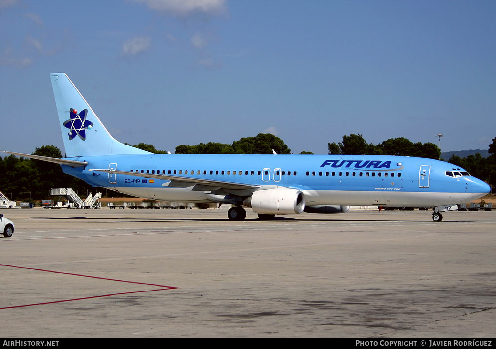 Aircraft Photo of EC-INP | Boeing 737-804 | Futura International Airways | AirHistory.net #528101