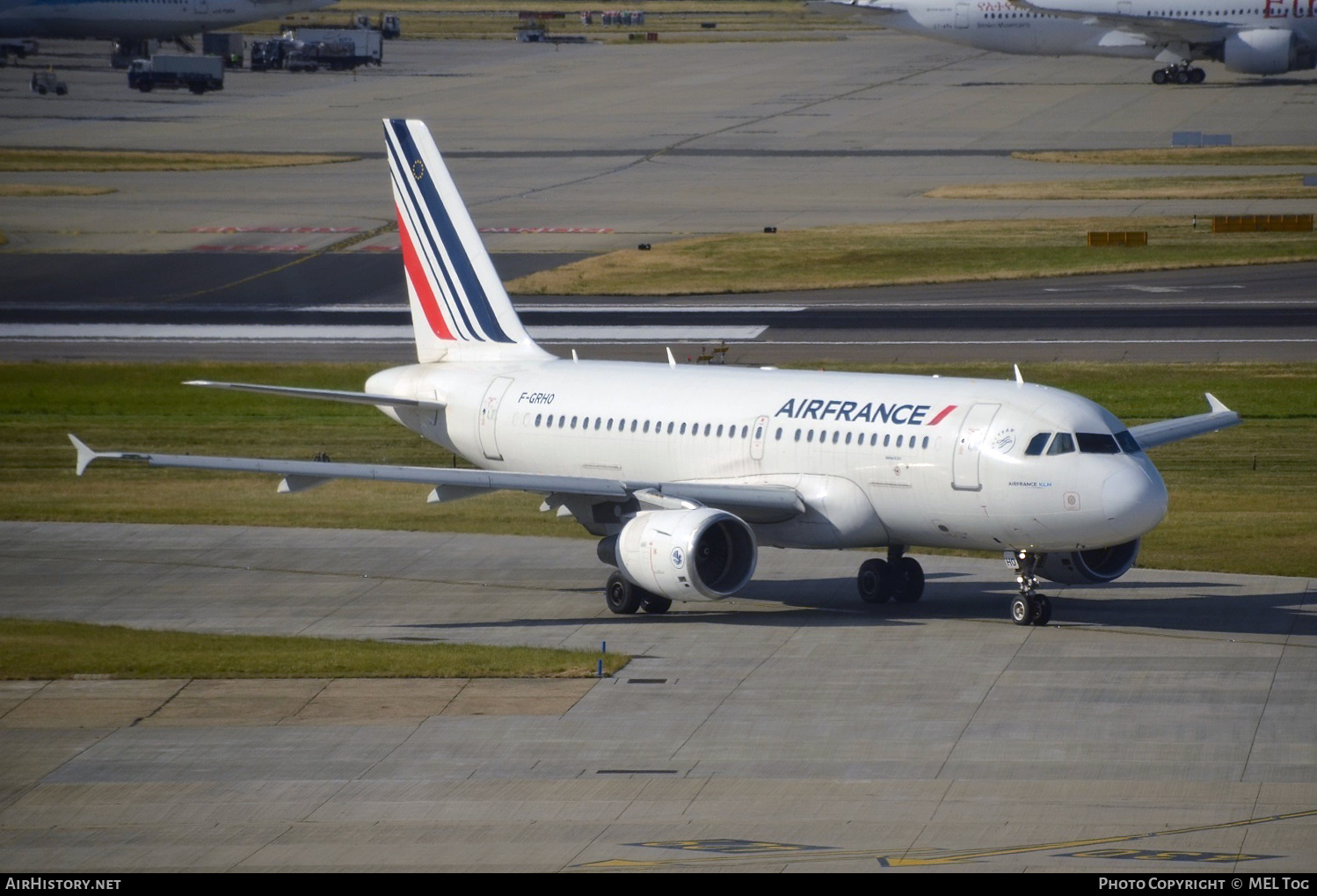 Aircraft Photo of F-GRHO | Airbus A319-111 | Air France | AirHistory.net #528110