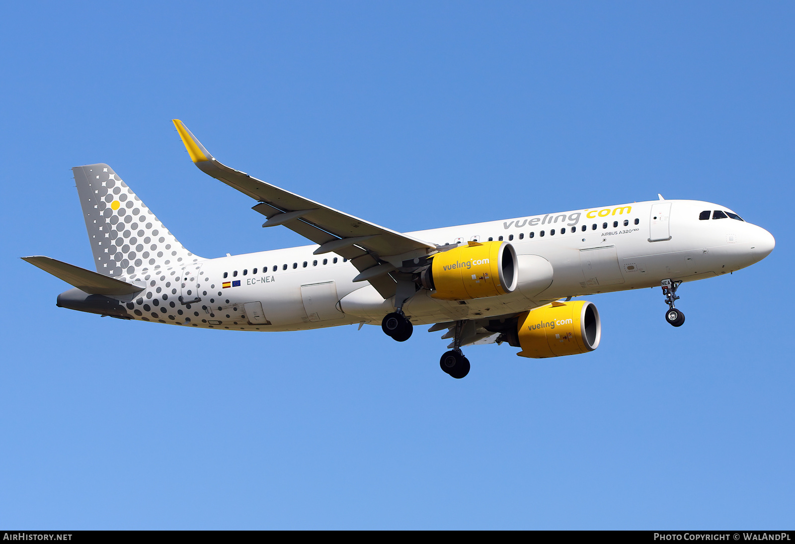 Aircraft Photo of EC-NEA | Airbus A320-271N | Vueling Airlines | AirHistory.net #528114