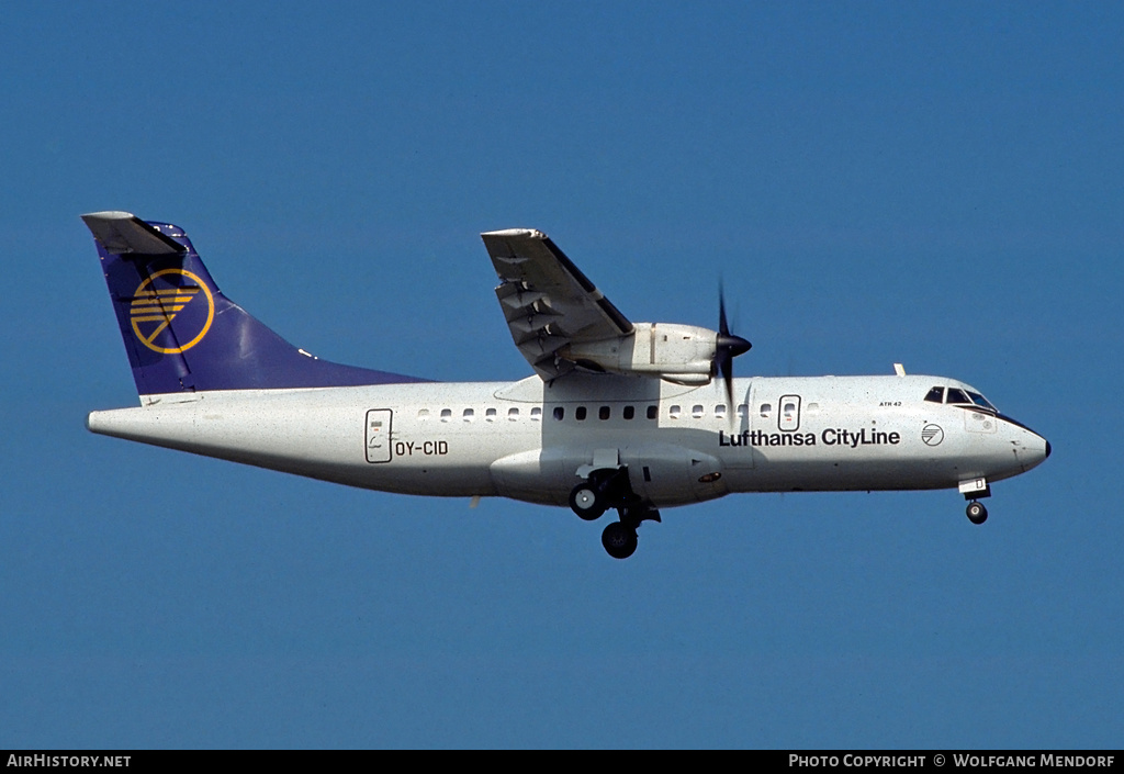 Aircraft Photo of OY-CID | ATR ATR-42-300 | Lufthansa CityLine | AirHistory.net #528132