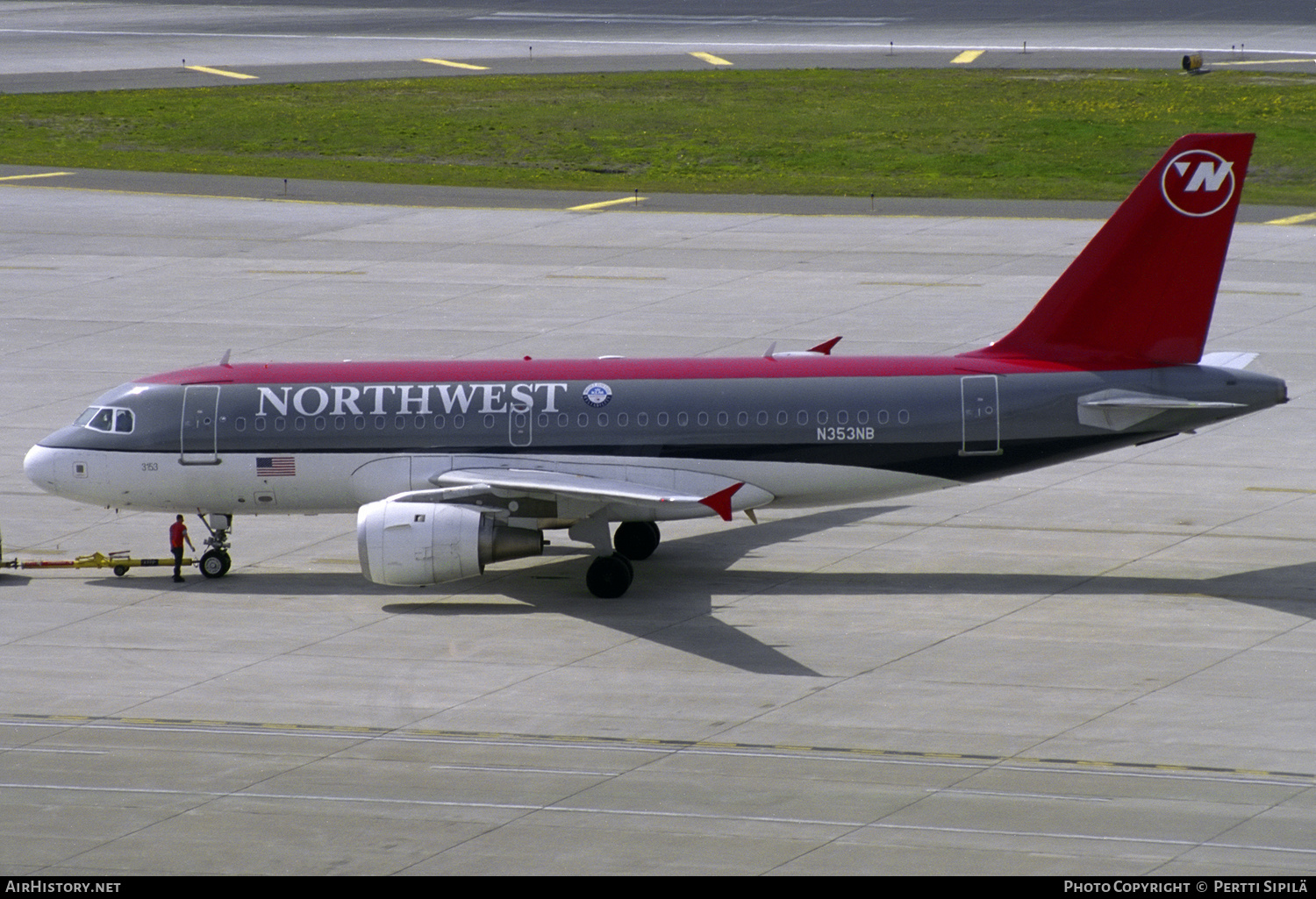 Aircraft Photo of N353NB | Airbus A319-114 | Northwest Airlines | AirHistory.net #528141