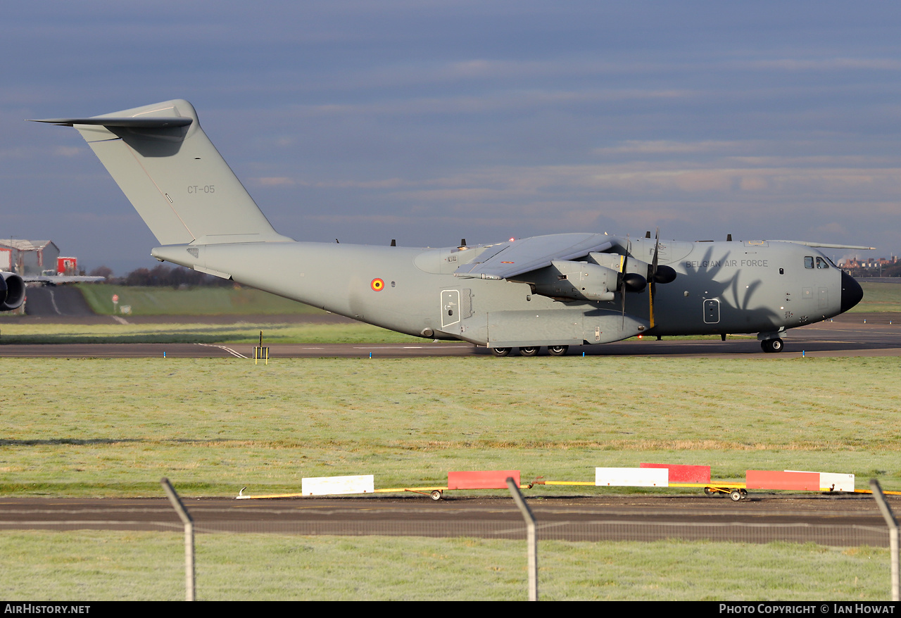 Aircraft Photo of CT-05 | Airbus A400M Atlas | Belgium - Air Force | AirHistory.net #528195