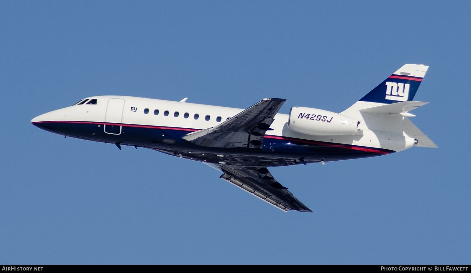 Aircraft Photo of N429SJ | Dassault Falcon 2000 | AirHistory.net #528197